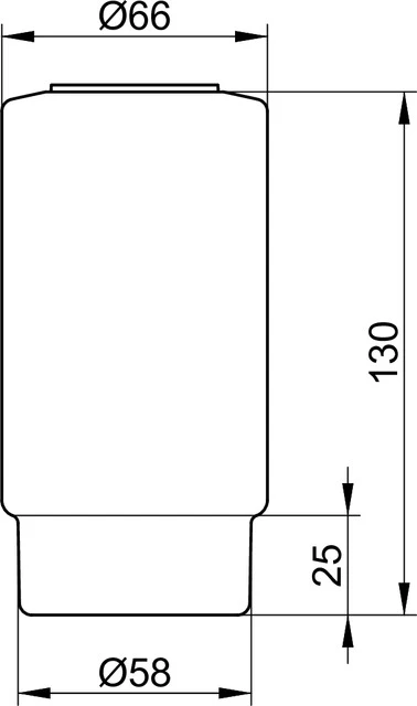 Plan 14957009000 Lotionspender für Schaumseife Echtkristall-Glas mattiert