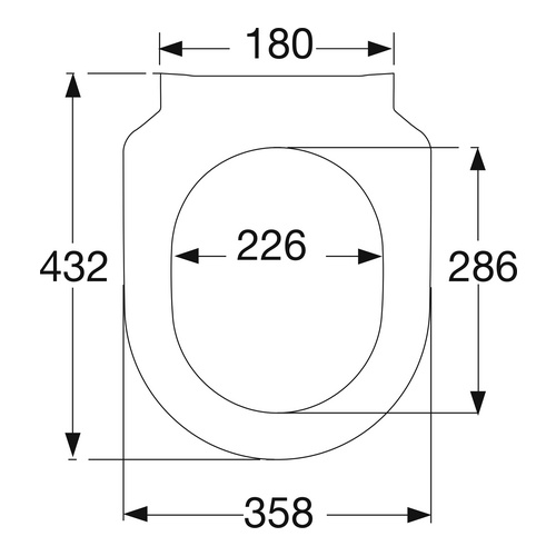 Set Subway 3.0 WC mit Slimseat und ViConnectMattchrom und Element „Subway 3.0“, ohne Spülrand