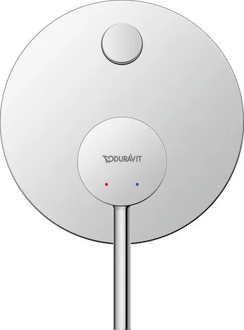 Duravit Einhand-Unterputz-Armatur „Circle“ in Chrom Duravit Einhand-Unterputz-Armatur „Circle“ in Chrom