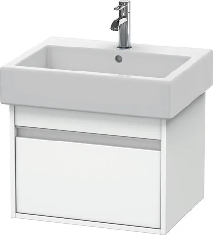 Duravit Waschtischunterschrank wandhängend „Ketho“ 55 × 41 × 44 cm Weiß Matt