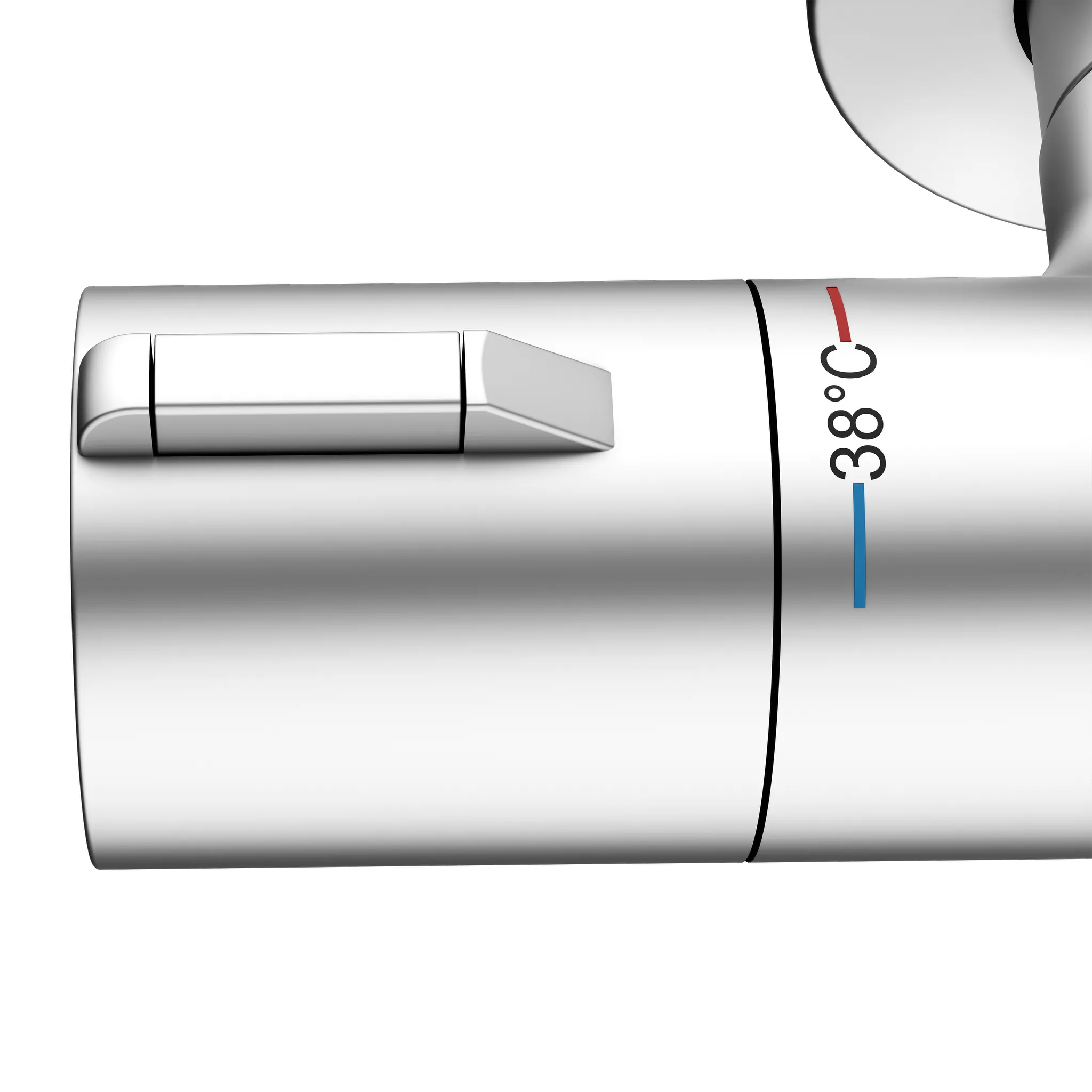 Plan blue 53926171001 Thermostat-Brausemischer Aufputz Aluminium-finish Plan blue 53926171001 Thermostat-Brausemischer Aufputz Aluminium-finish