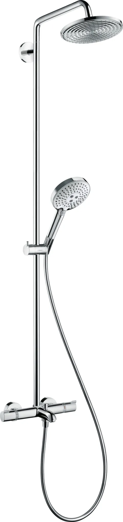Showerpipe Raindance Select Wanne chr.Kopfbrause Raindance Air 1jet 240mm