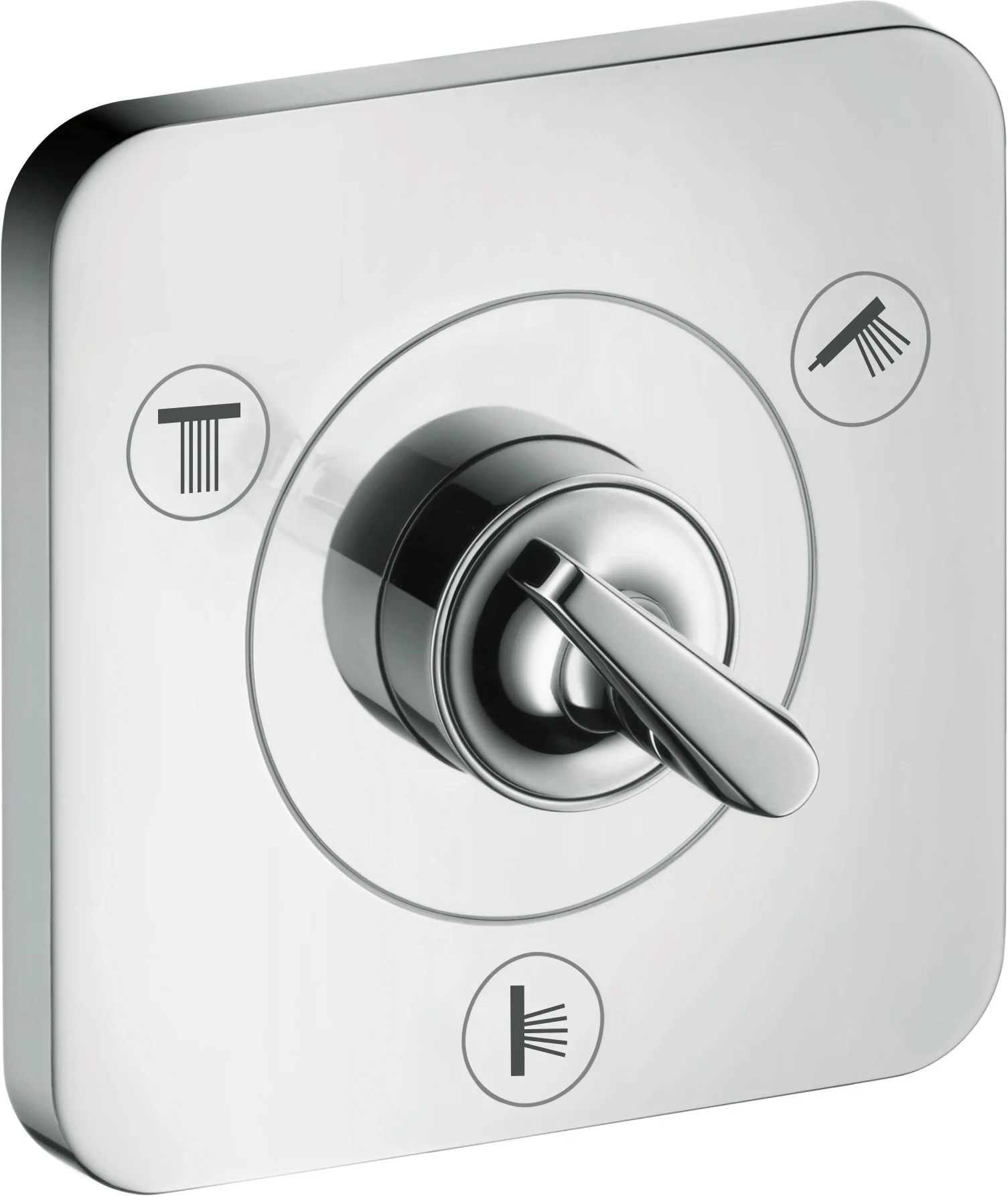 Hansgrohe Ab- und Umstellventil Trio - Grundkörper universal für Unterputzmontage, gleichzeitige Nutzung von 2 Verbrauchern Hansgrohe Ab- und Umstellventil Trio - Grundkörper universal für Unterputzmontage, gleichzeitige Nutzung von 2 Verbrauchern