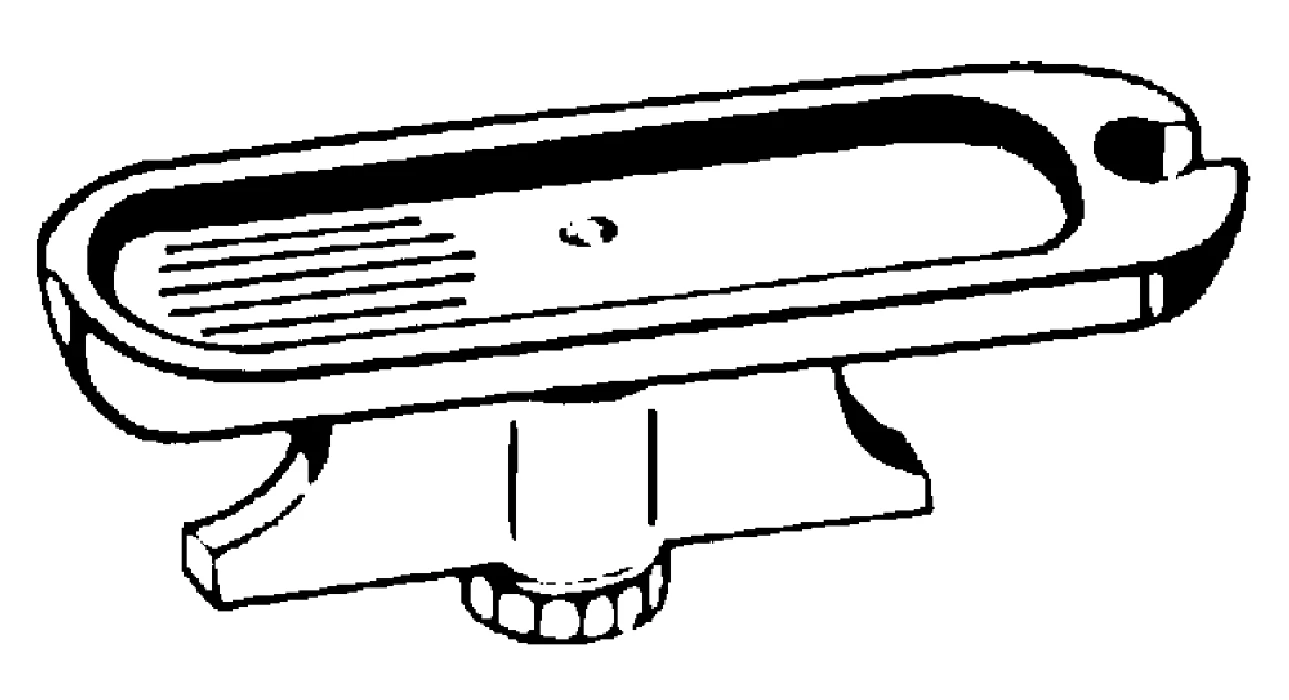 Seifenschale 46118, für Europlus/Eurowing Brausebatterie, chrom