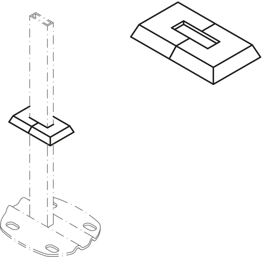 Kermi Abdeckblende für Standkonsolenfuß, Rohbodenmontage, Kunststoff, 30 x 10 mm in weiß Kermi Abdeckblende für Standkonsolenfuß, Rohbodenmontage, Kunststoff, 30 x 10 mm in weiß