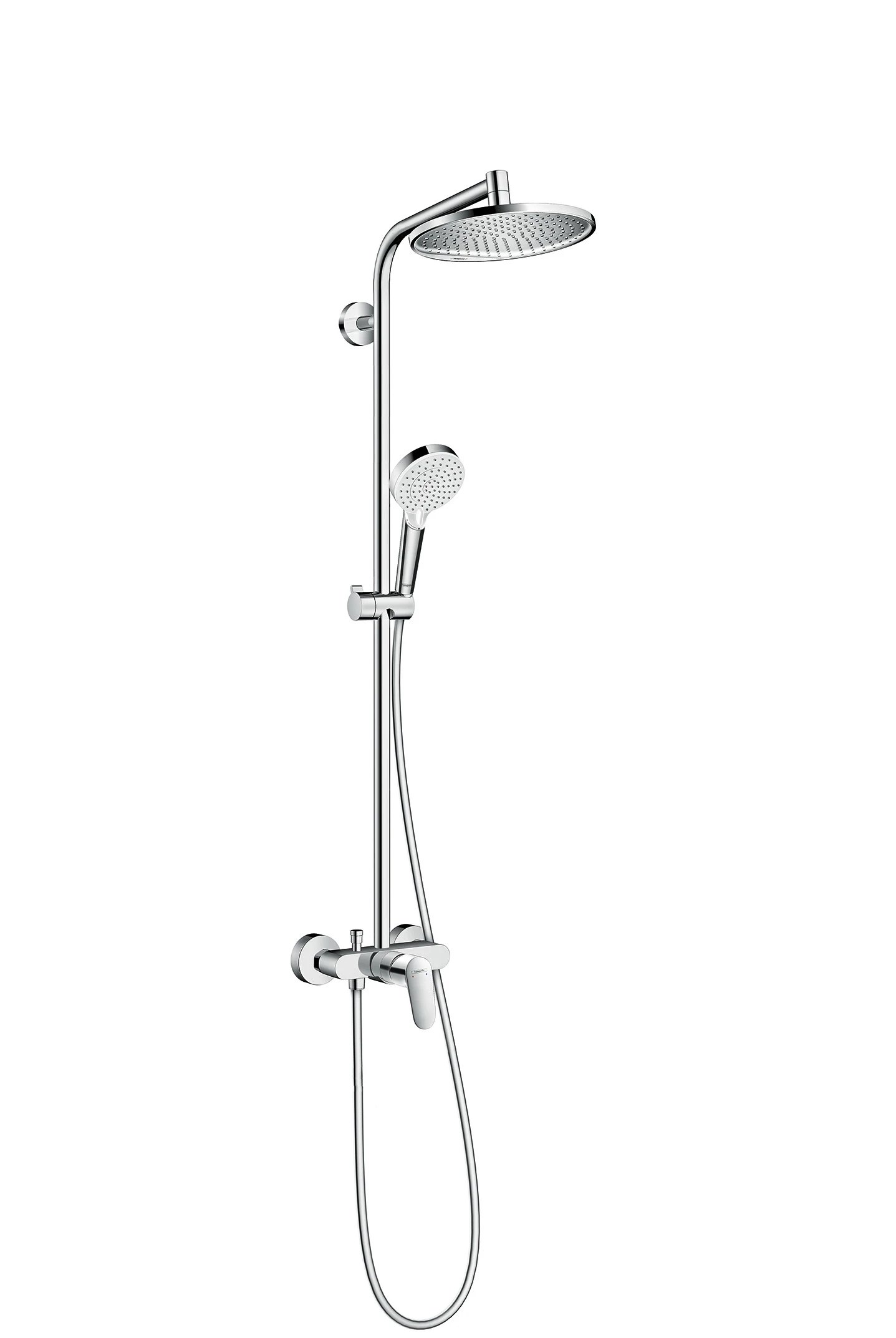 Showerpipe Crometta S 240 Einhebelmischer chrom