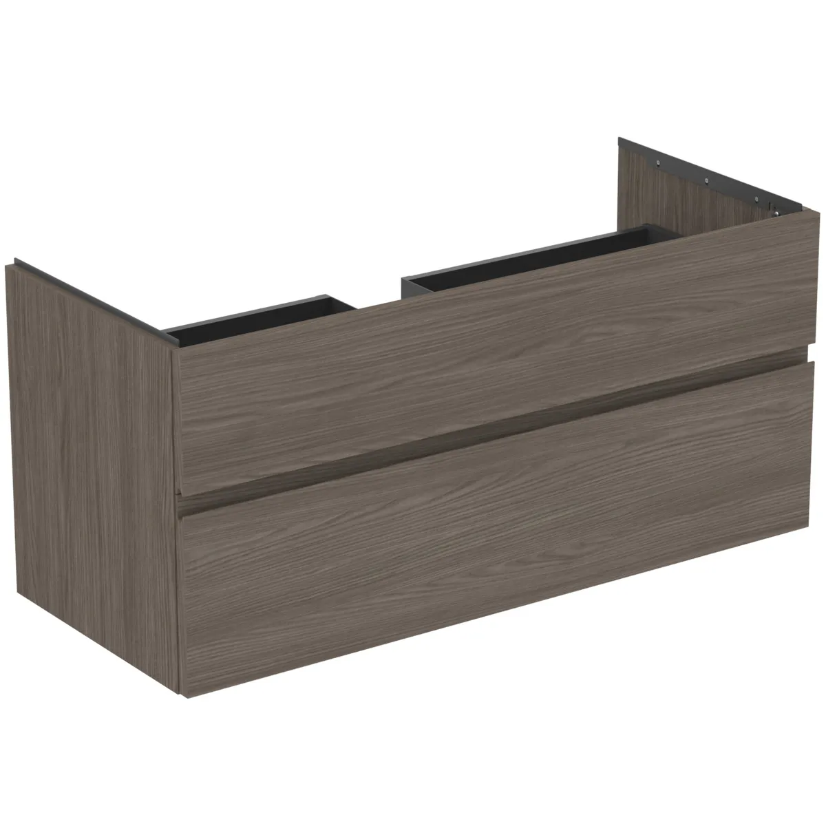 Ideal Standard Waschtischunterschrank „Finesse“ 120 × 55 × 50,5 cm Ulme dunkel