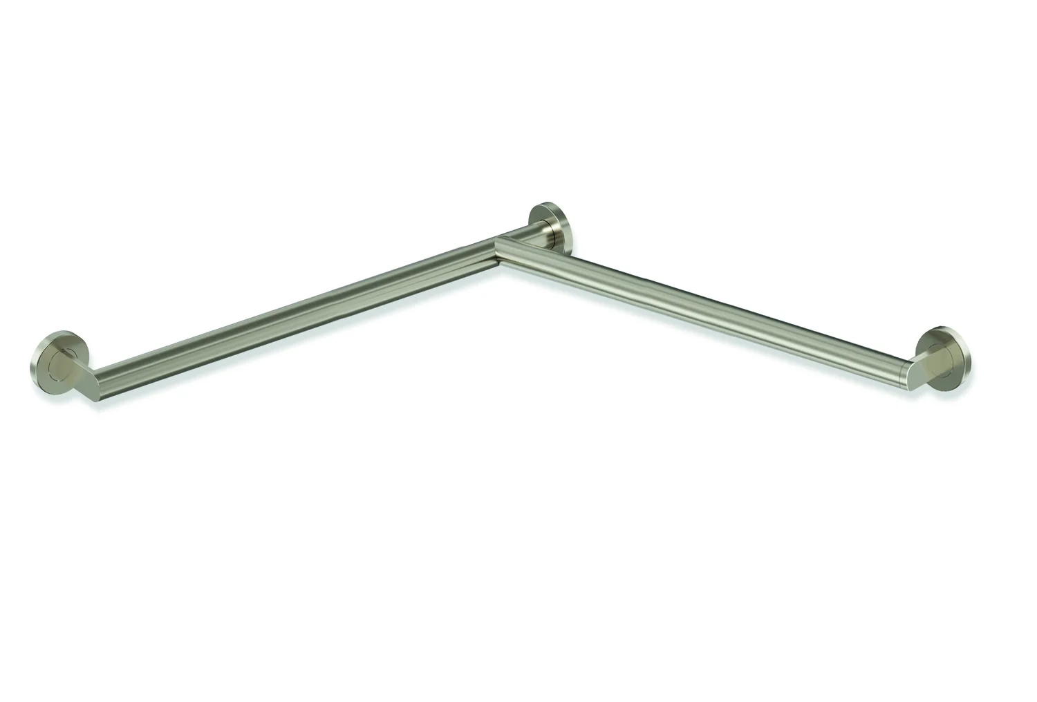 HEWI System 900 Duschhandlauf, Edelstahl, PVD nickel gebü., links HEWI System 900 Duschhandlauf, Edelstahl, PVD nickel gebü., links
