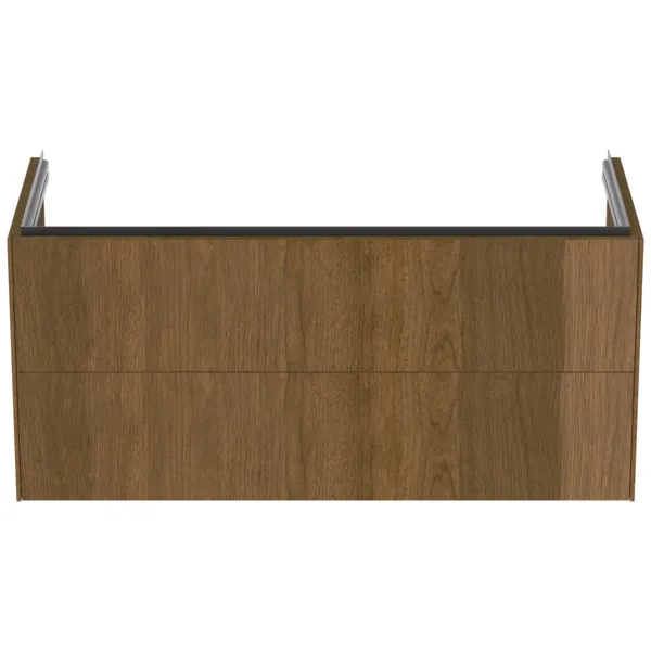 Ideal Standard Möbelwaschtischunterschrank Conca 1200x505x550mm Walnuss Dunkel Ideal Standard Möbelwaschtischunterschrank Conca 1200x505x550mm Walnuss Dunkel