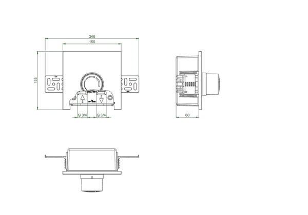 Oventrop Einzelraumregelung „Unibox RTL“ mit Rücklauftemperaturregelung in weiß Oventrop Einzelraumregelung „Unibox RTL“ mit Rücklauftemperaturregelung in weiß