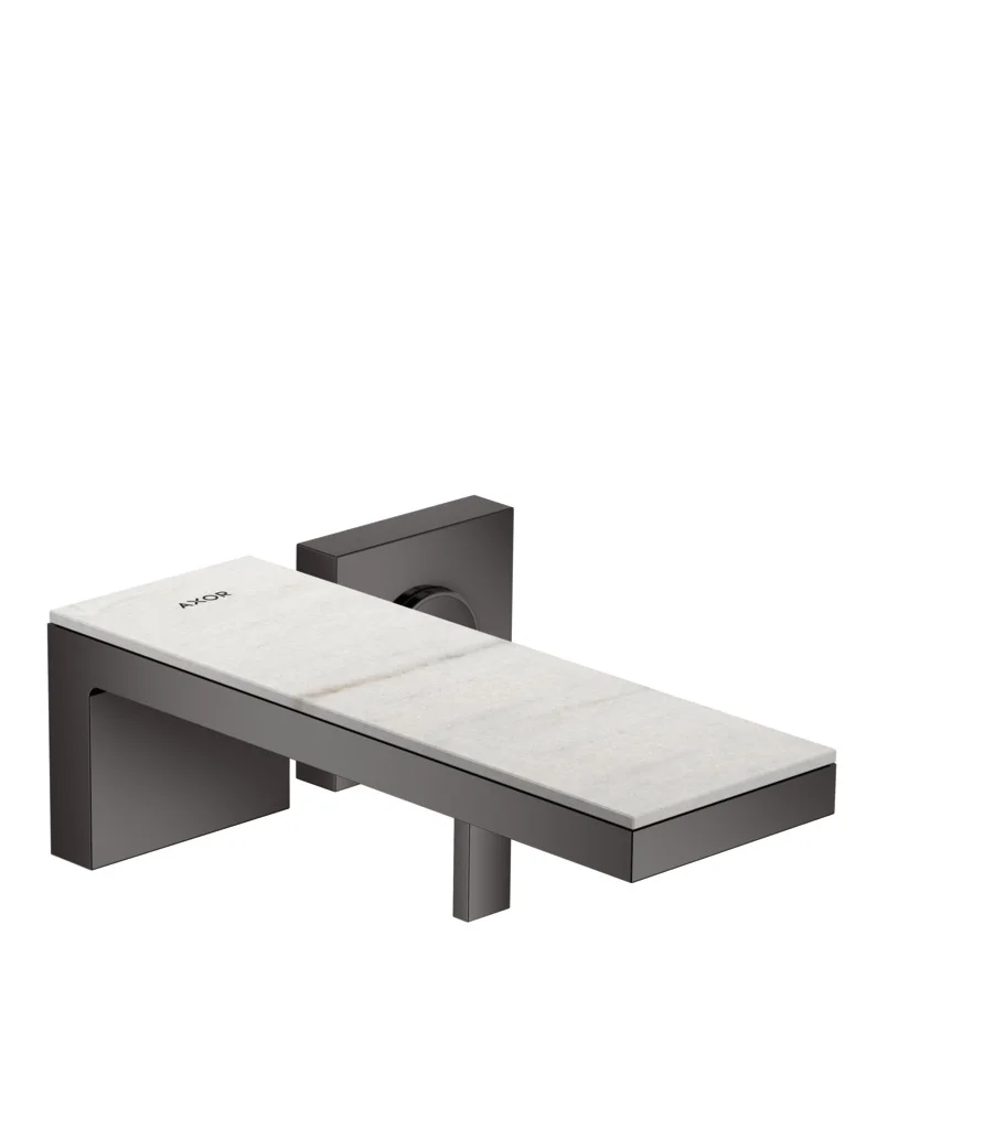 Hansgrohe AXOR MyEdition Platte 245 mm Marmor Lasa Covelano Vena Oro abnehmbar