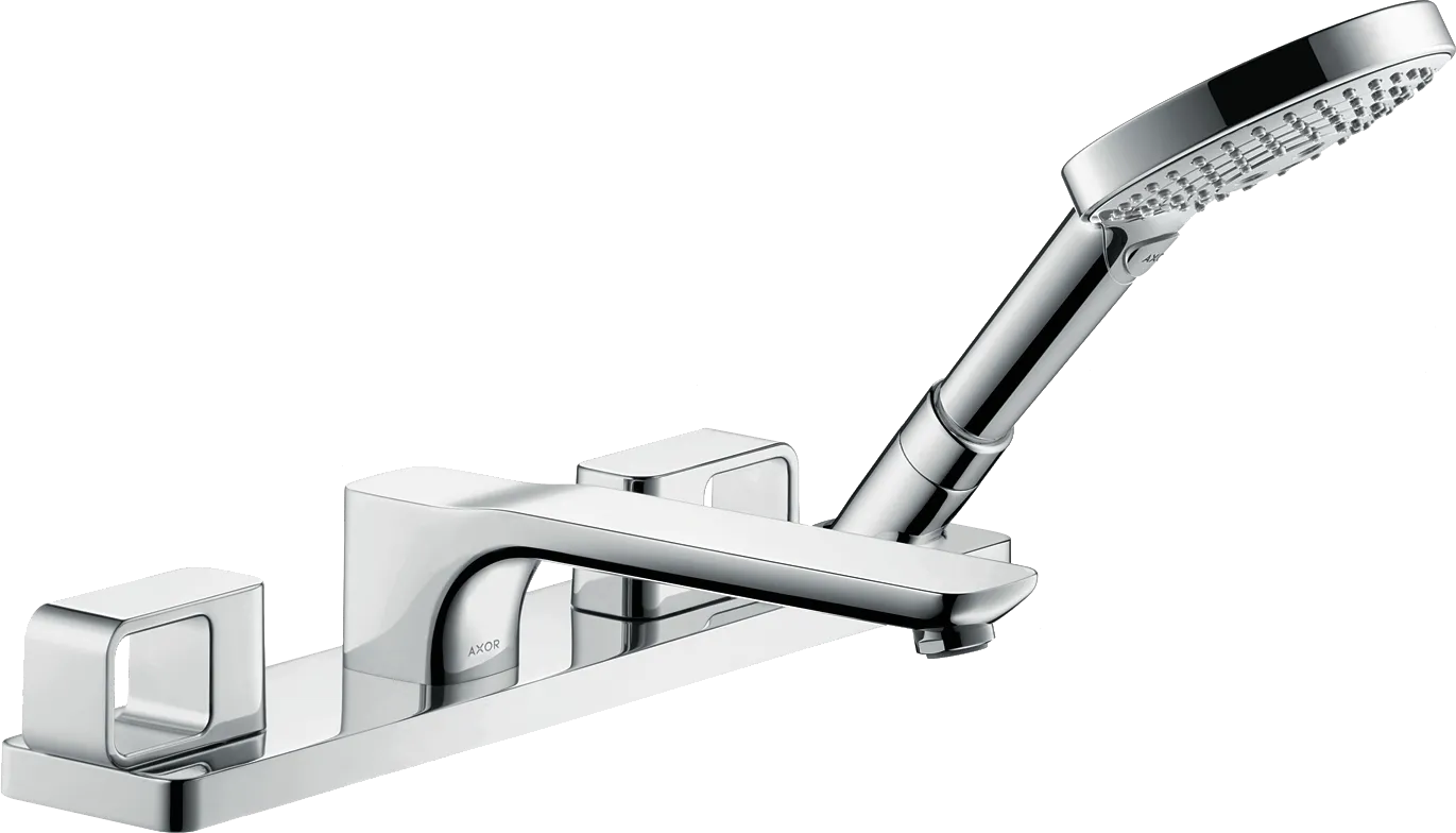 Hansgrohe AXOR Urquiola 4-Loch Wannenrandarmatur, Chrom Hansgrohe AXOR Urquiola 4-Loch Wannenrandarmatur, Chrom