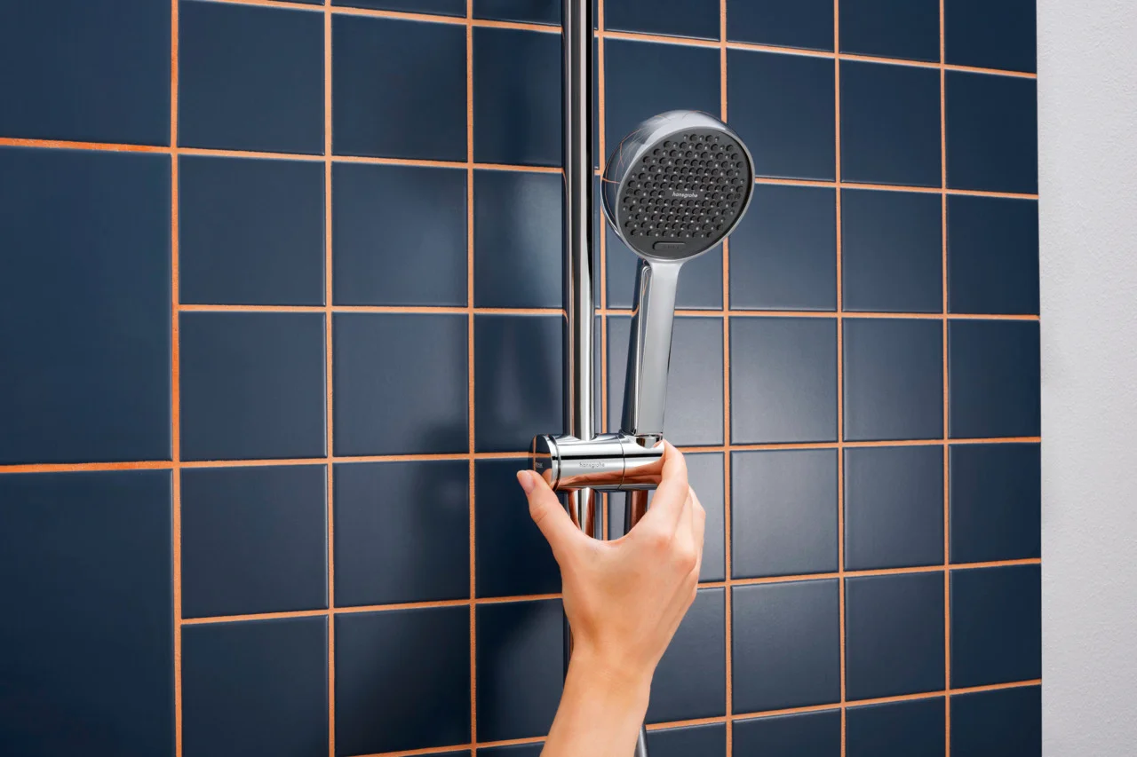 Hansgrohe Activera Select S Brauseset 95 2jet EcoSmart mit Brausestange Varia 72 cm Chrom Hansgrohe Activera Select S Brauseset 95 2jet EcoSmart mit Brausestange Varia 72 cm Chrom