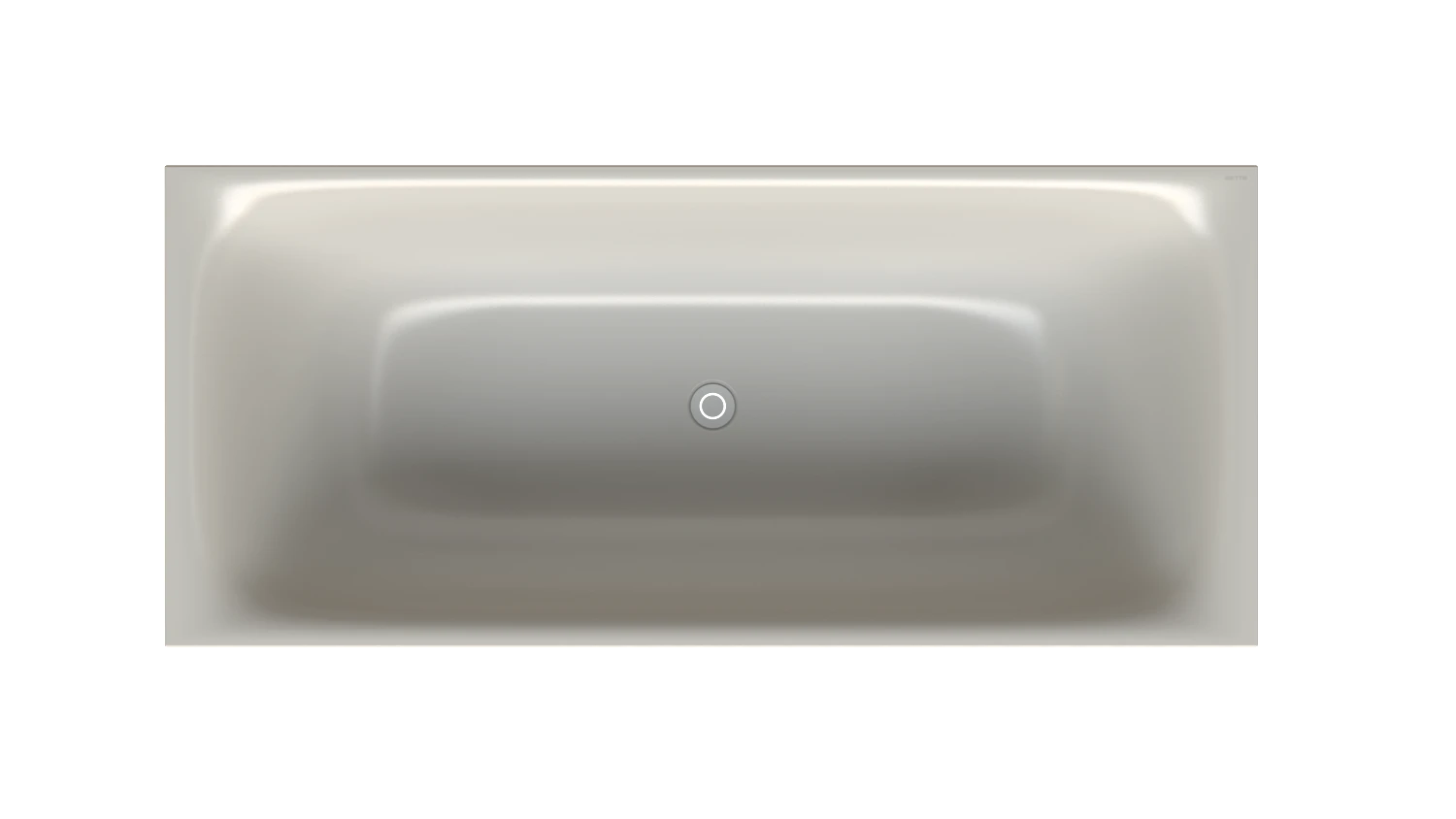 Bette Badewanne „BetteLux Shape“ rechteck 170 × 75 cm in Silver