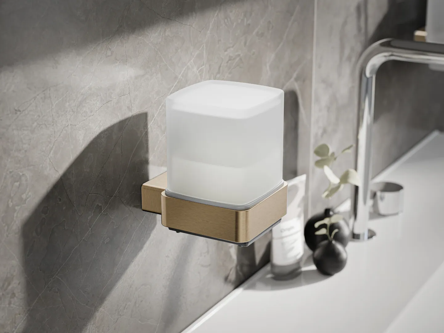 loft SensorseifenspenderGlas satiniert, bronze loft SensorseifenspenderGlas satiniert, bronze