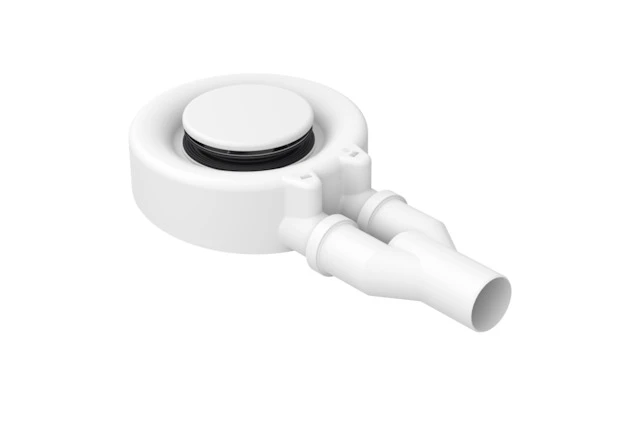 Bette Ablaufgarnitur für Duschwannen „BetteScope“ Modell B574 ⌀ 90 × 80 mm, ohne Überlauf in Weiß Bette Ablaufgarnitur für Duschwannen „BetteScope“ Modell B574 ⌀ 90 × 80 mm, ohne Überlauf in Weiß