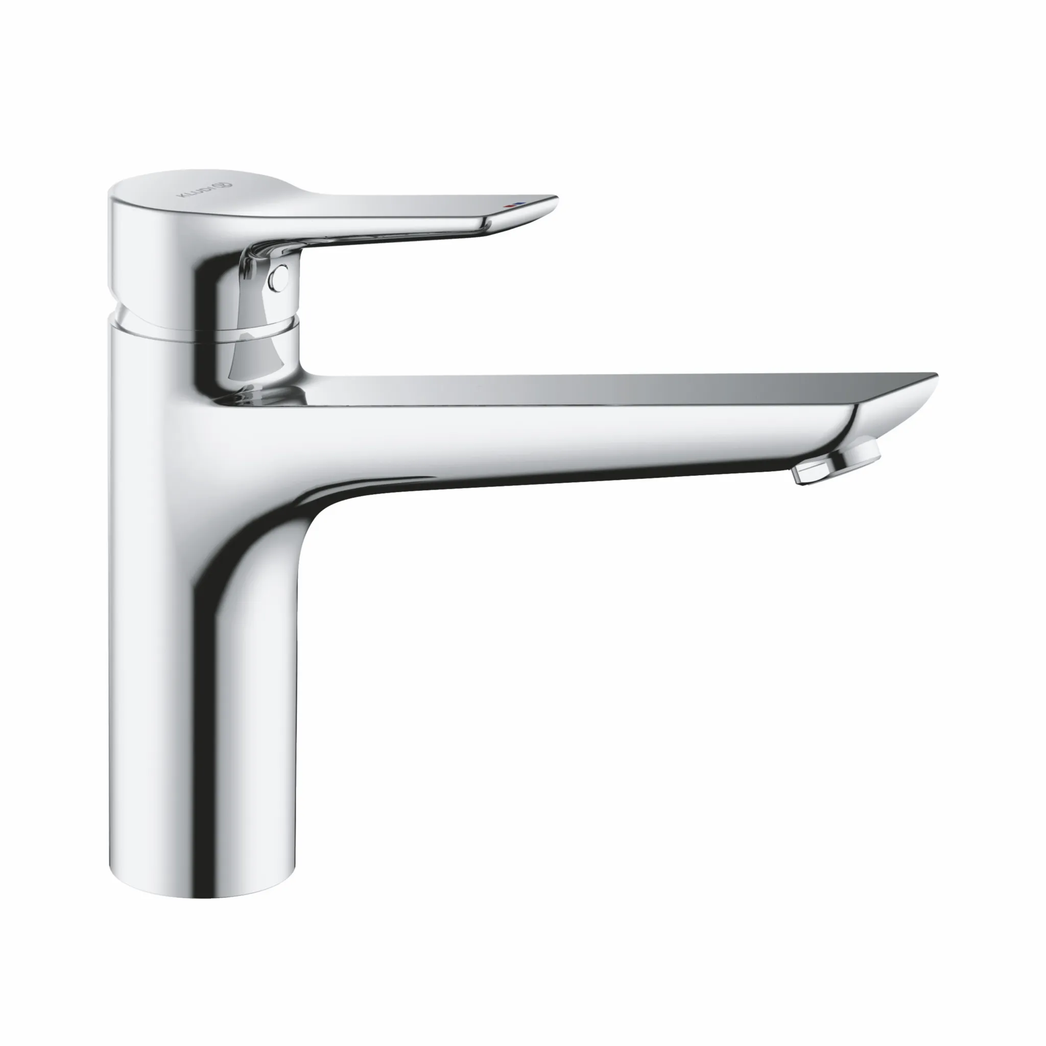 Kludi MIX Spültisch-Armatur DN 15, geschlossener Hebel Niederdruck chrom, für offene Heißwasserbereiter, Einlochmontage, schwenkbarer Auslauf 360°, DVGW-zugelassen