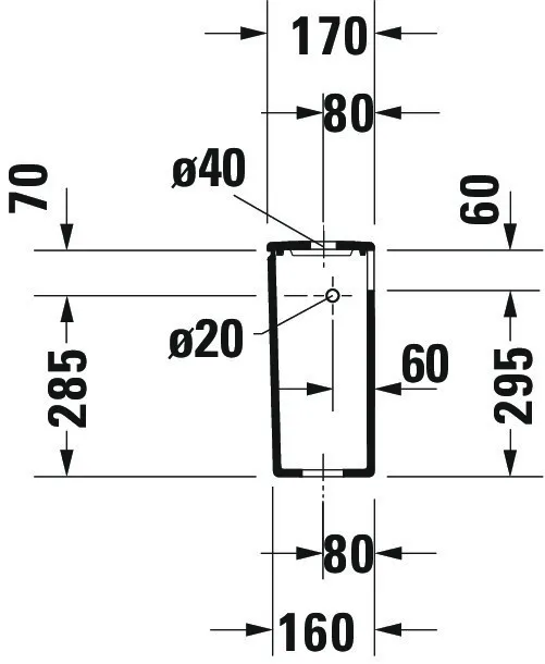 Spülkasten „DuraStyle“ 39 × 37 × 17 cm Spülkasten „DuraStyle“ 39 × 37 × 17 cm