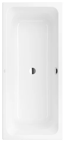 Villeroy & Boch Badewanne „Avento“ rechteck 160 × 70 cm, Mittelablauf in Weiß Alpin Villeroy & Boch Badewanne „Avento“ rechteck 160 × 70 cm, Mittelablauf in Weiß Alpin