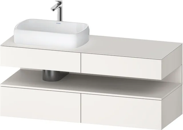 Duravit Waschtischunterschrank wandhängend „Qatego“ 140 × 60 × 55 cm Duravit Waschtischunterschrank wandhängend „Qatego“ 140 × 60 × 55 cm