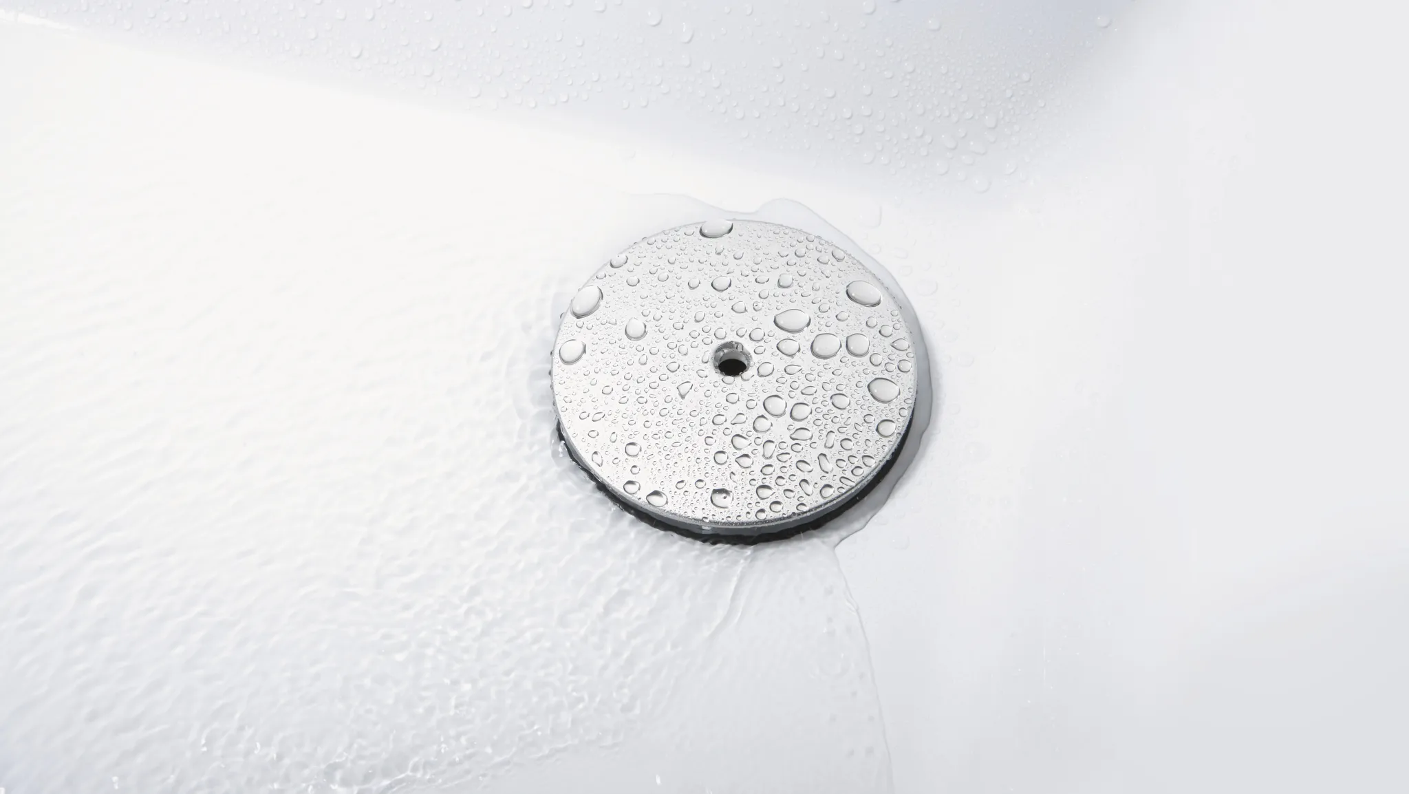 Ablaufgarnitur Duschwannen Raindrain 90 XXL Fertigset chrom