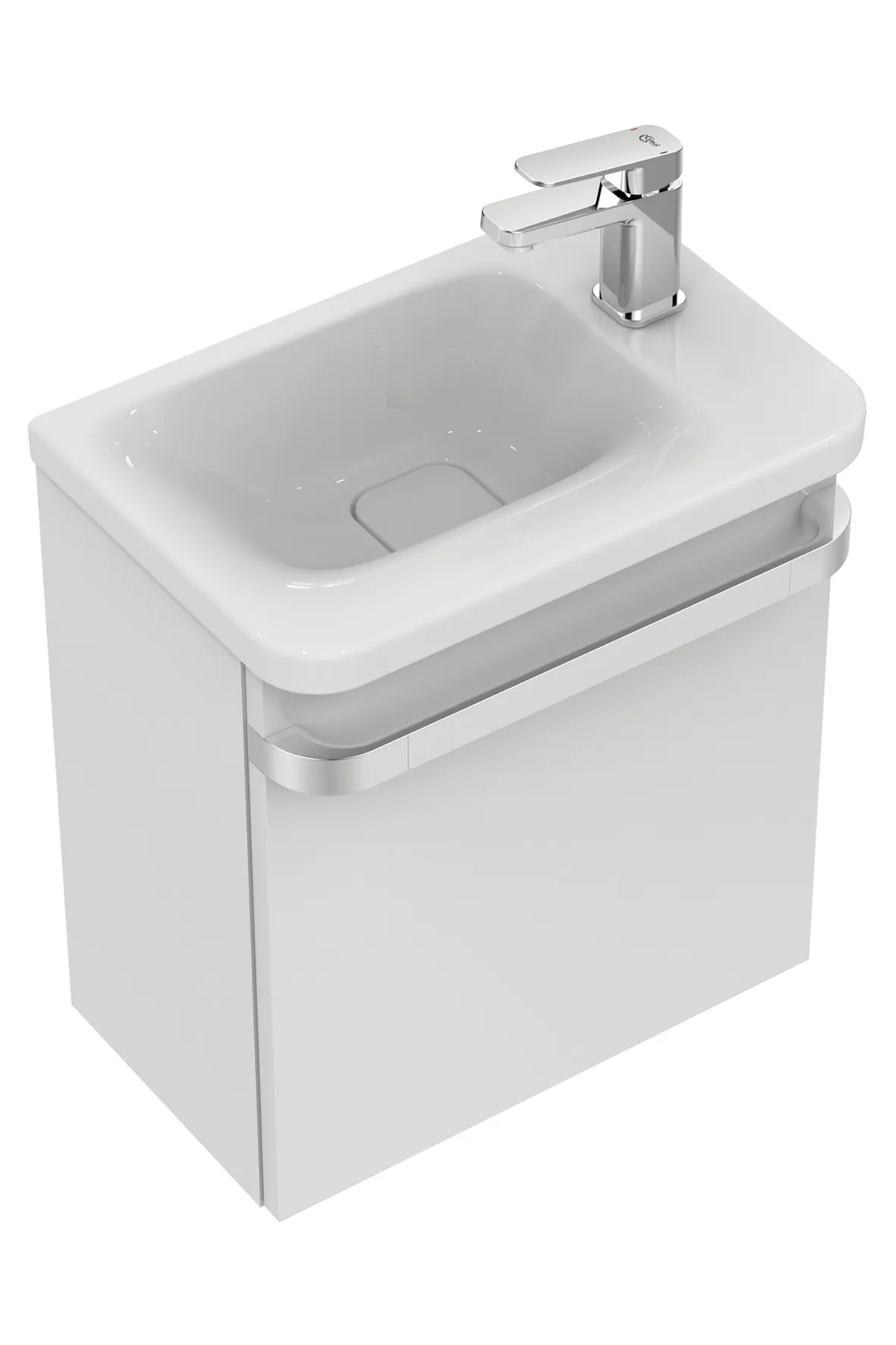 Ideal Standard Tonic II Tür, Ablage rechts, 450 mm, Eiche grau Dekor Ideal Standard Tonic II Tür, Ablage rechts, 450 mm, Eiche grau Dekor