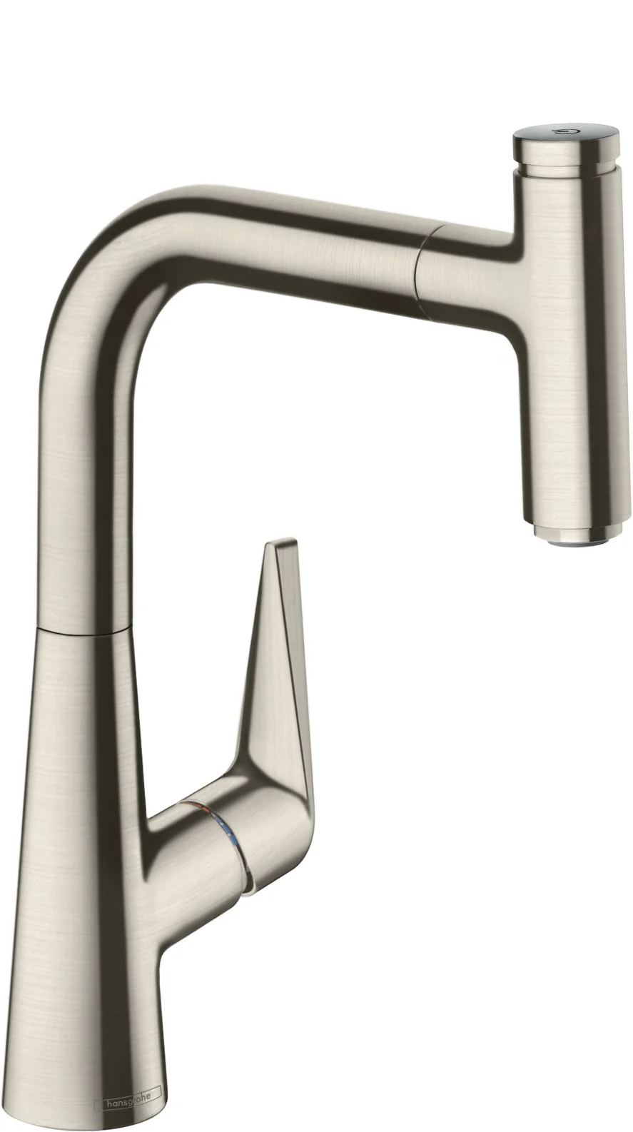 Hansgrohe Talis Select M51 Einhebel-Küchenmischer 220 mit Ausziehauslauf, Edelstahl-Optik, Schwenkbereich 110° oder 150°, Normalstrahl, Select-Knopf, MagFit-Brausehalterung, max. Durchfluss 8 l/min, Keramikmischsystem, Temperaturbegrenzung, Rückflussverh Hansgrohe Talis Select M51 Einhebel-Küchenmischer 220 mit Ausziehauslauf, Edelstahl-Optik, Schwenkbereich 110° oder 150°, Normalstrahl, Select-Knopf, MagFit-Brausehalterung, max. Durchfluss 8 l/min, Keramikmischsystem, Temperaturbegrenzung, Rückflussverh