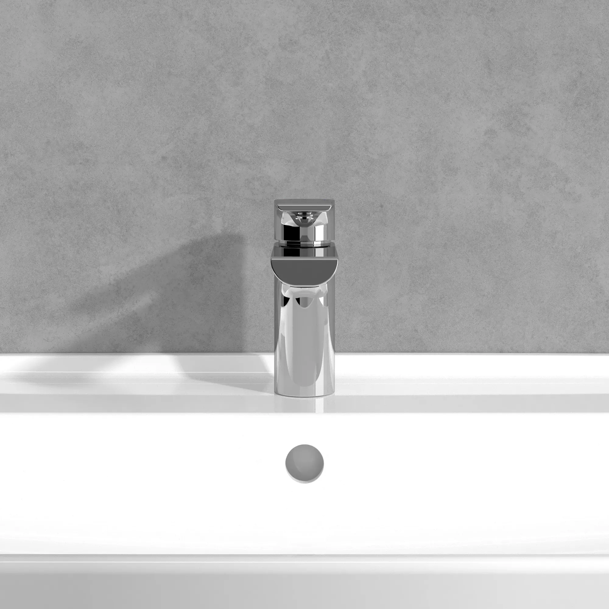 Einhand-Waschtischarmatur „Liberty“ 15 cm Ausladung 110 mm in Chrom Einhand-Waschtischarmatur „Liberty“ 15 cm Ausladung 110 mm in Chrom