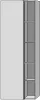 Stauraumschrank links 3way (BR180) 1700x600x345 Anthrazit-Matt