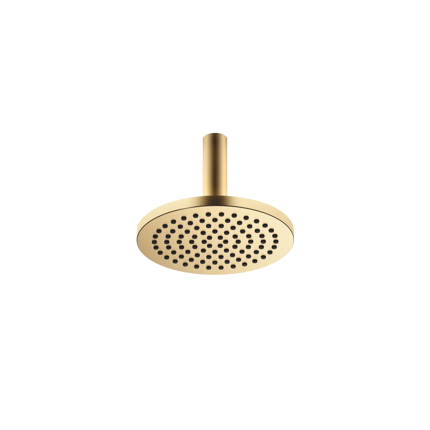 Dornbracht Regenbrause SERIENSPEZIFISCH, Gold gebürstet PVD, 220 mm Durchmesser mit Deckenanbindung