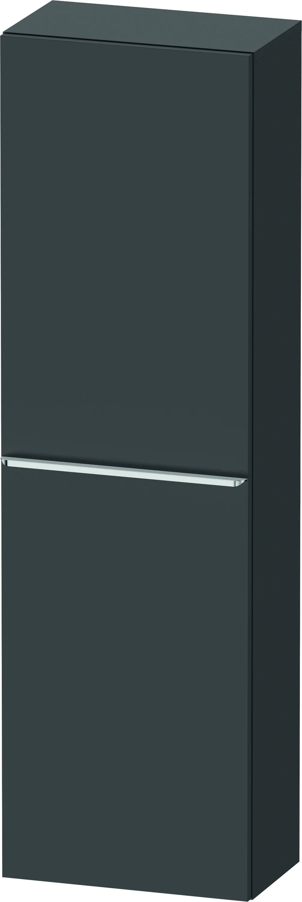Duravit Halbhochschrank „D-Neo“ 40 × 132 × 24 cm Graphit Matt