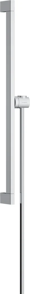 Hansgrohe Unica Brausestange E Puro 65 cm mit Easy Slide Handbrausehalter und Isiflex Brauseschlauch 160 cm, Chrom Hansgrohe Unica Brausestange E Puro 65 cm mit Easy Slide Handbrausehalter und Isiflex Brauseschlauch 160 cm, Chrom
