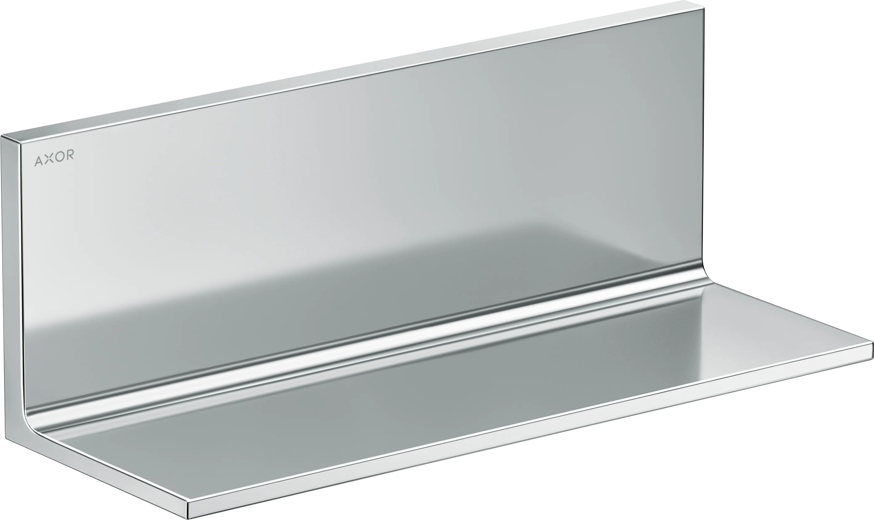 Hansgrohe AXOR Universal Rectangular Ablage 300 mm Chrom - Wandmontage, Metall, verdeckte Befestigung, Bohrabstand 200 mm, passend für Dusche