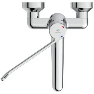 Wandwaschtisch-Sicherheitsarmatur Ceraplus, nicht absperrbarer S-Anschluß, Hebel 230mm, Ausladung 200mm, Chrom Wandwaschtisch-Sicherheitsarmatur Ceraplus, nicht absperrbarer S-Anschluß, Hebel 230mm, Ausladung 200mm, Chrom