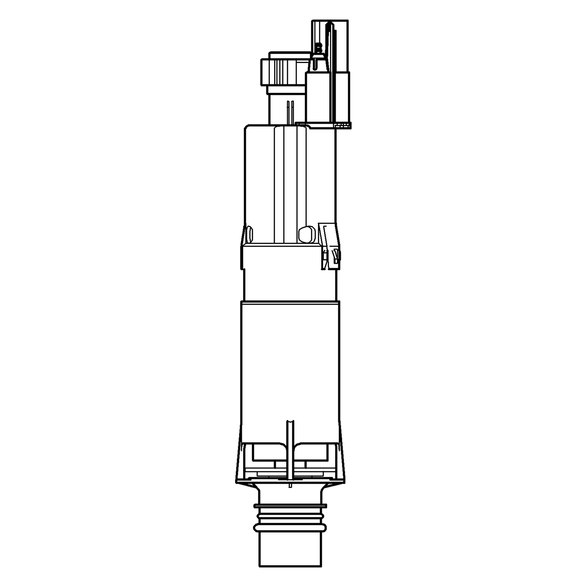 Ablaufventil-Dual Flush 42253