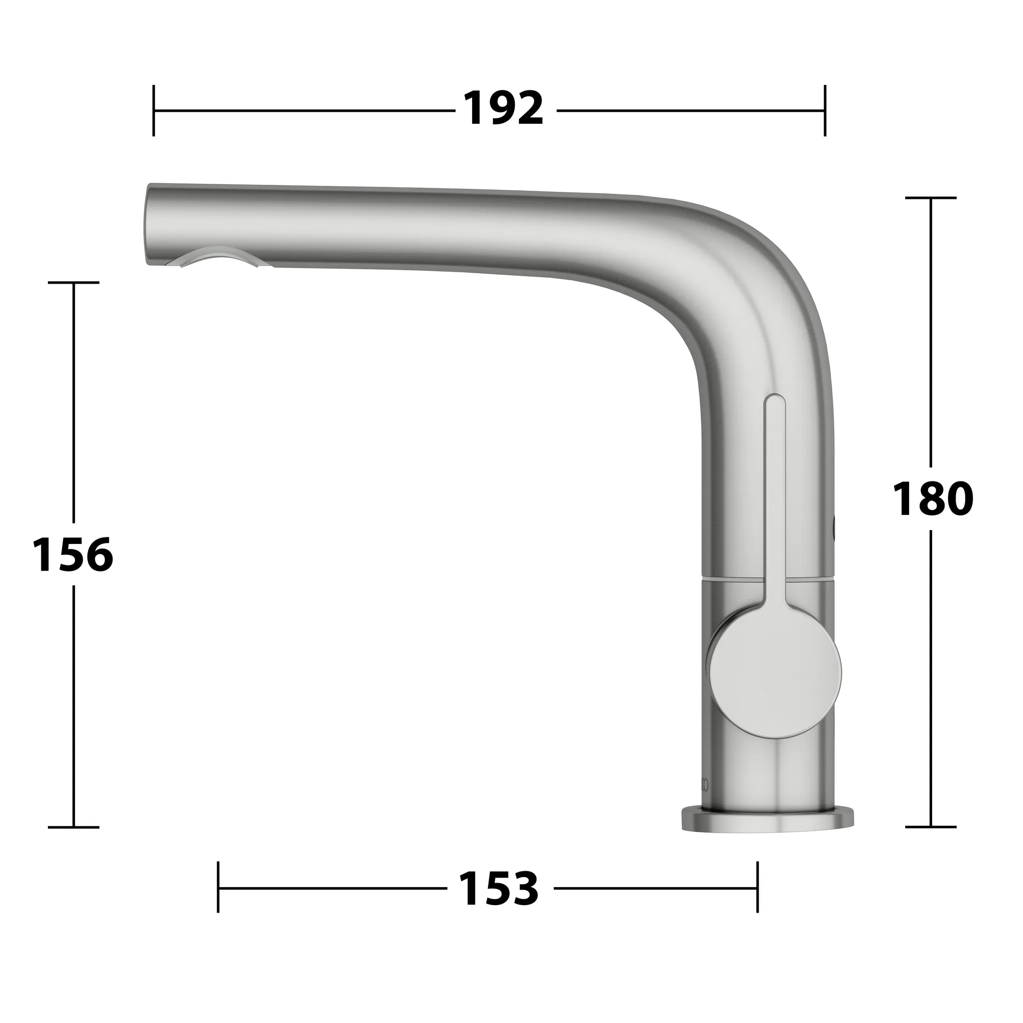 KEUCO EDITION 400 Einhebel-Waschtischmischer 150 schwenkbar Edelstahl-finish KEUCO EDITION 400 Einhebel-Waschtischmischer 150 schwenkbar Edelstahl-finish
