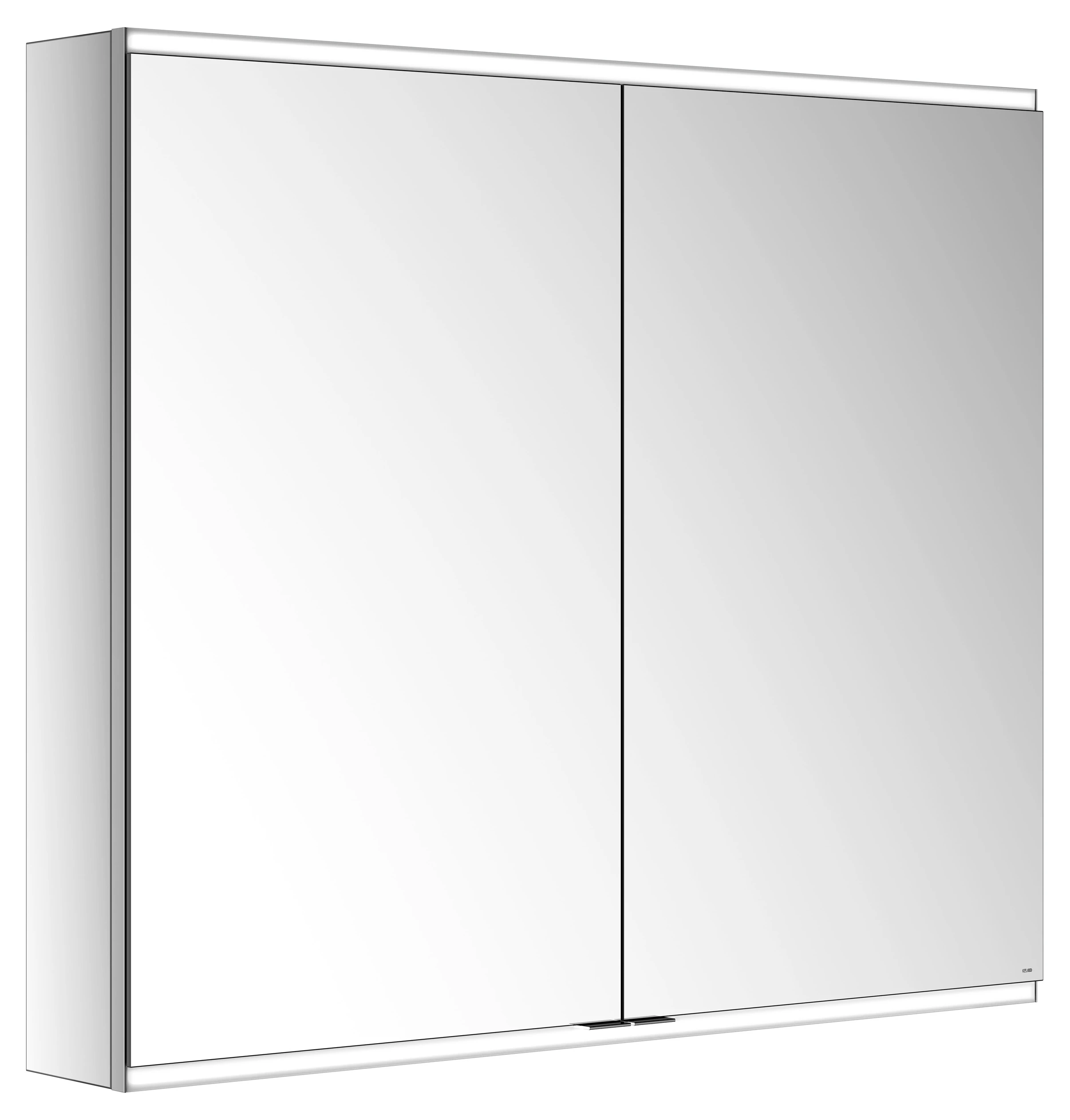 KEUCO Royal Modular 2.0 Spiegelschrank beleuchtet Wandvorbau silber-eloxiert