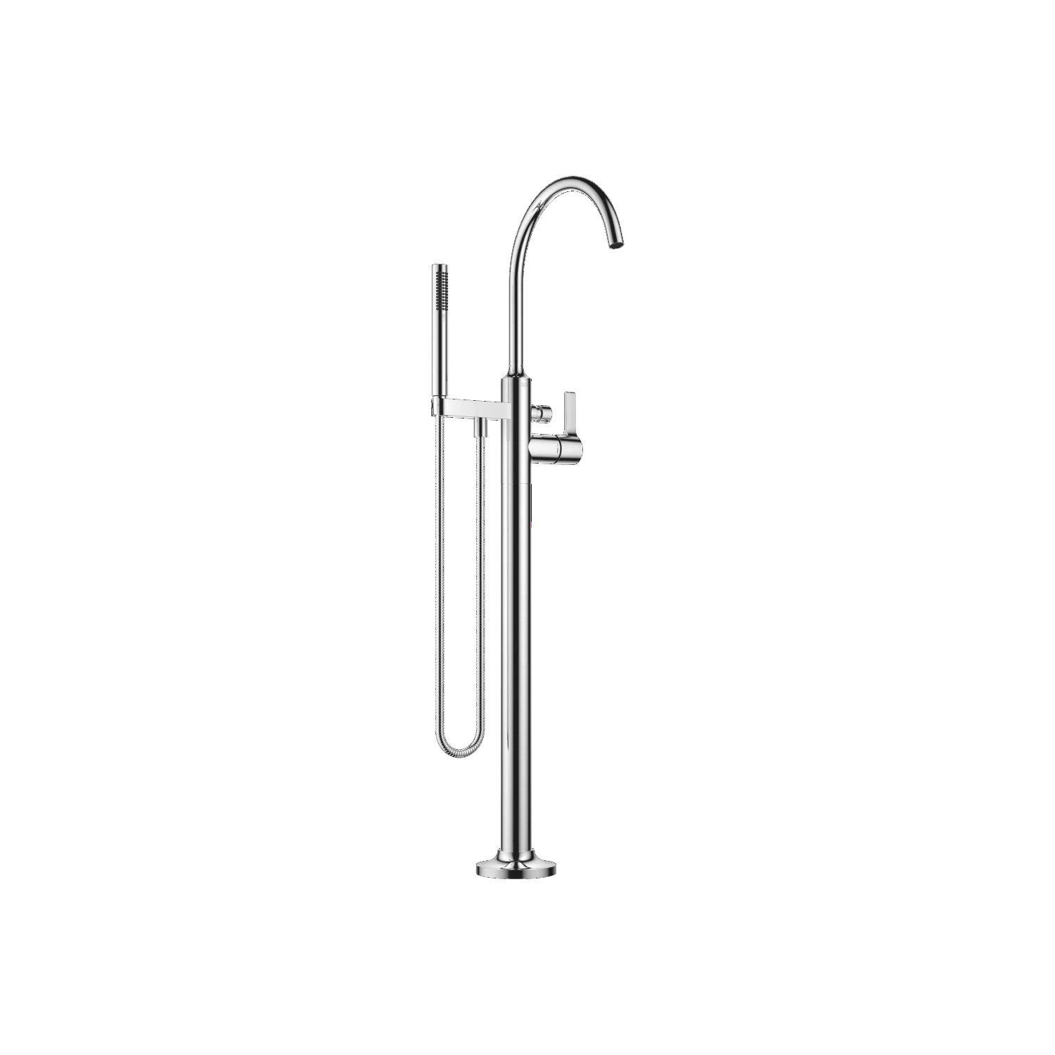 Wannen-Einhandbatterie mit Standrohr für freistehende Montage mit Schlauchbrausegarnitur VAIA Chrom 25863809 Wannen-Einhandbatterie mit Standrohr für freistehende Montage mit Schlauchbrausegarnitur VAIA Chrom 25863809