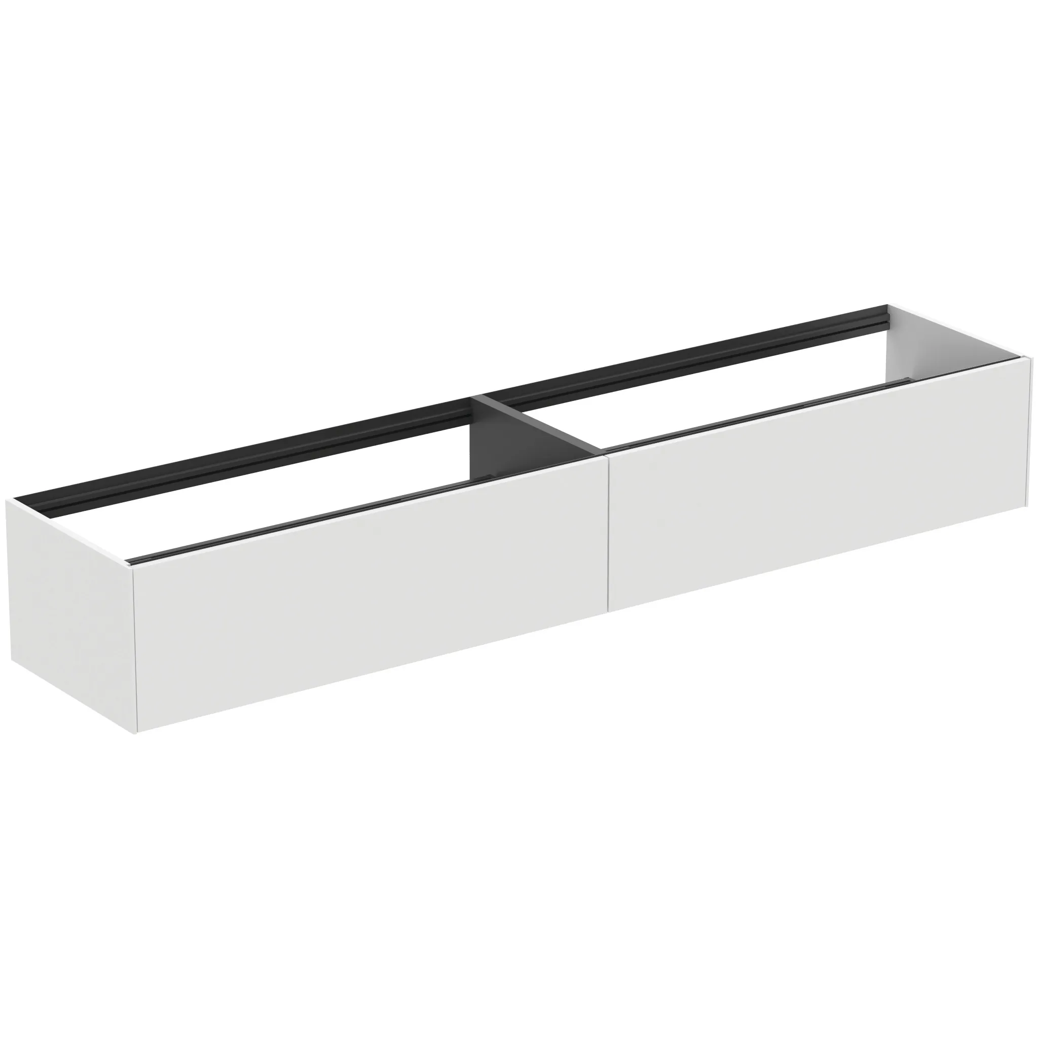 Ideal Standard Waschtischunterschrank Conca, 2 Auszüge, ohne Platte, Weiß Ideal Standard Waschtischunterschrank Conca, 2 Auszüge, ohne Platte, Weiß