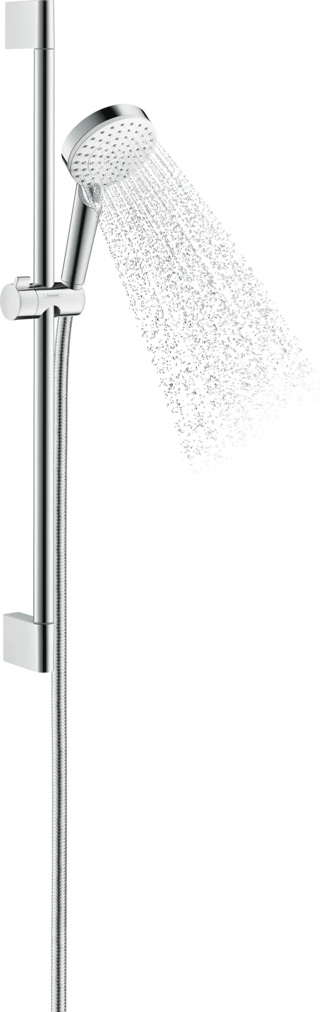 Brausenset Crometta Vario EcoSmart 9 l/min/Unica 650mm weiss/chrom