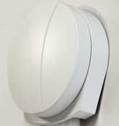 Hoesch Überlaufgarnitur mit Befüllfunktion 7 cm in Weiß
