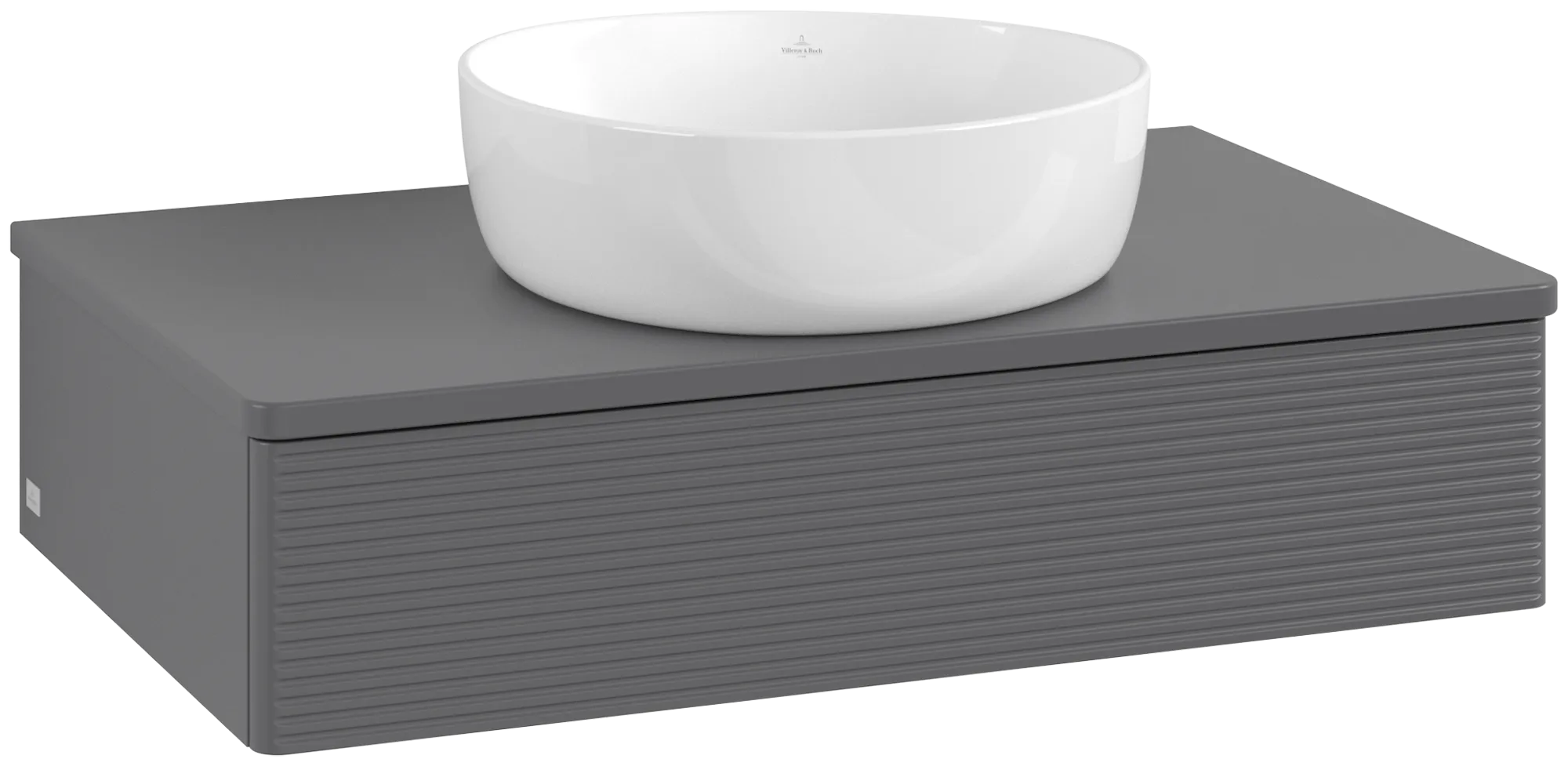 Villeroy & Boch Antao Waschbeckenunterschrank L08_1 800x190x500mm anthrazit