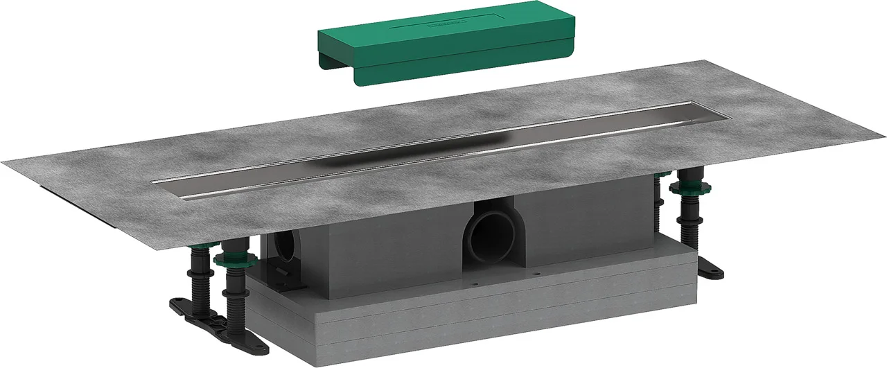 Hansgrohe uBox universal Komplettset für Standardinstallation 600 mm, passend zu RainDrain Rock und Match Fertigsets Hansgrohe uBox universal Komplettset für Standardinstallation 600 mm, passend zu RainDrain Rock und Match Fertigsets