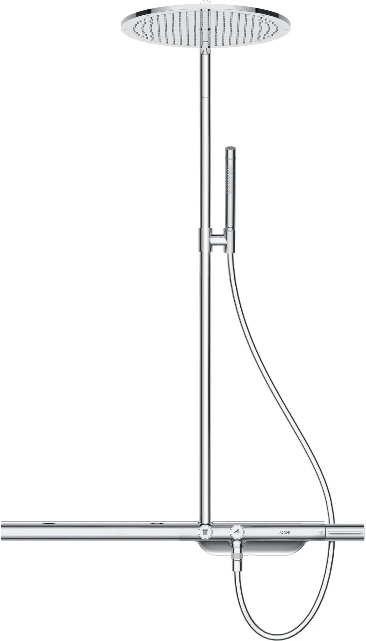 Showerpipe 800 Axor chrom
