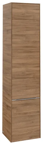 Villeroy & Boch Hochschrank „Subway 3.0“ 40 × 171 × 36,2 × 36,2 cm 2 Türen, 1 × fixer Fachboden, Anschlag: links, 4 × Glasfachboden, 2 Türen, Anschlag links