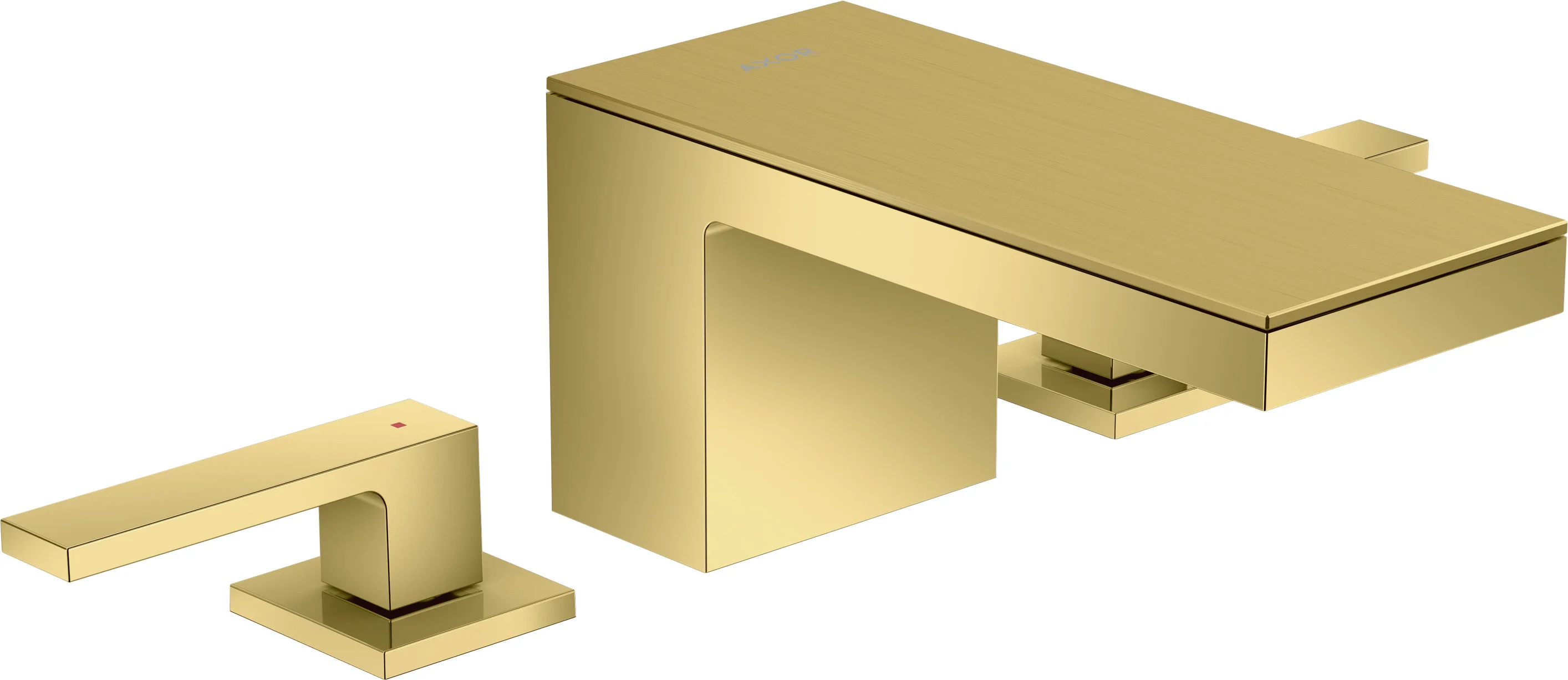 Hansgrohe AXOR MyEdition Platte 200 mm Metall Brushed Gold Optic abnehmbar Hansgrohe AXOR MyEdition Platte 200 mm Metall Brushed Gold Optic abnehmbar