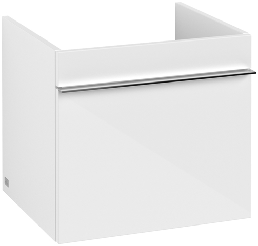 Villeroy & Boch Waschtischunterschrank „Venticello“ für Schrankwaschtisch 46,6 × 42 × 42,5 × 42,5 cm in Glossy White, mittig