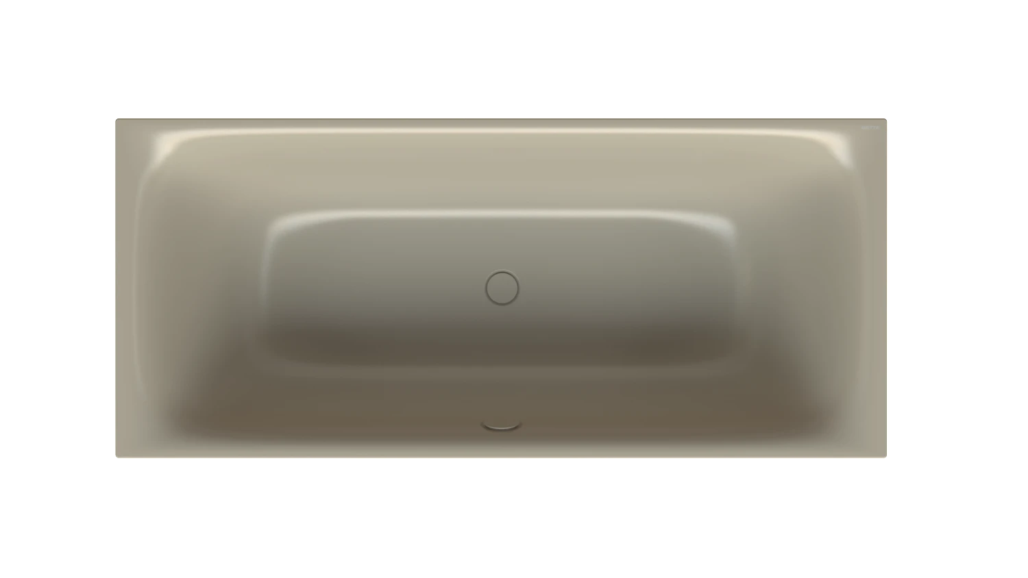 Bette rechteck Badewanne „BetteLux“ 170 × 75 cm in Cashmere