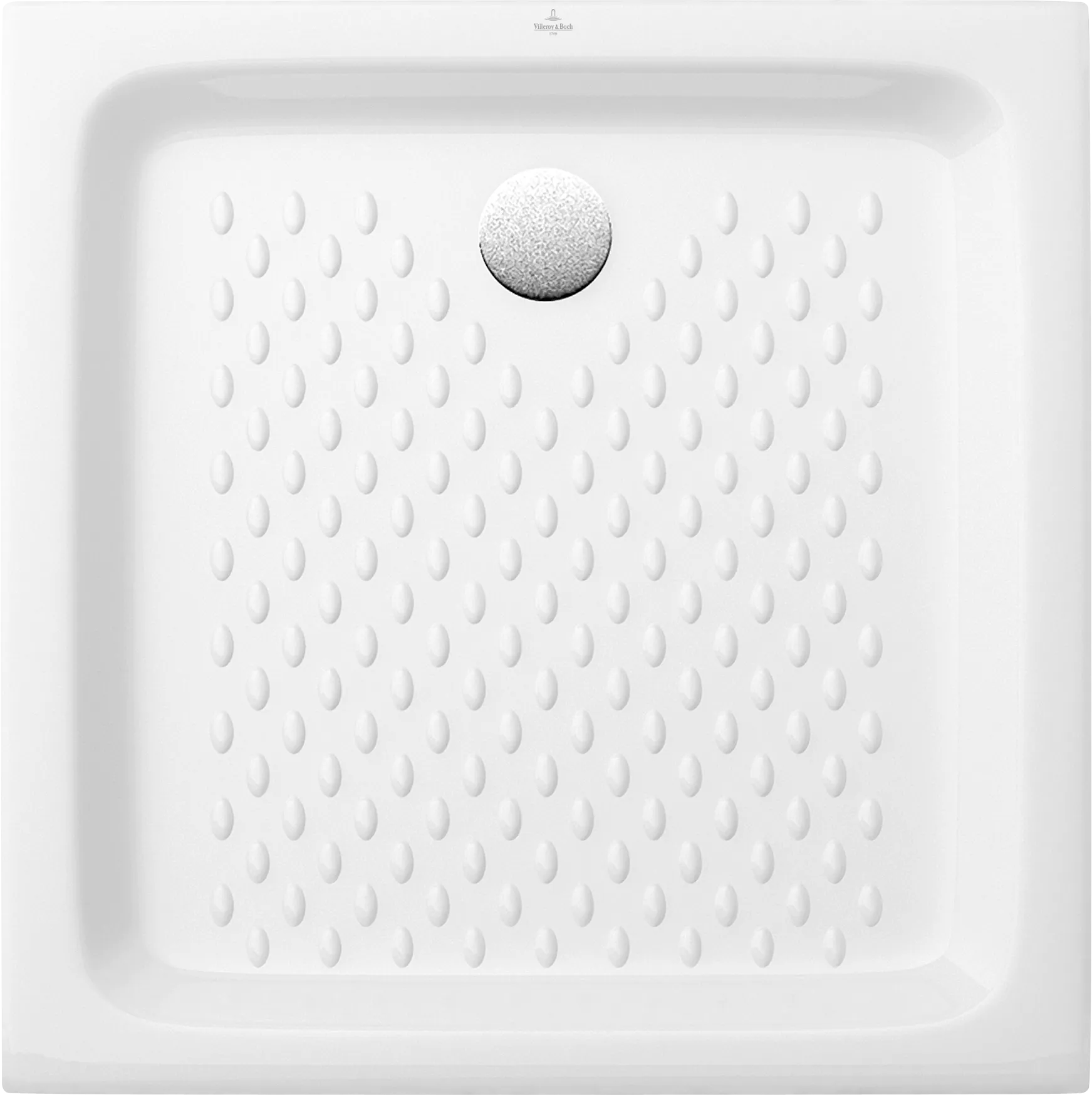 Villeroy & Boch quadrat Duschwanne „O.novo“ Keramik mit Noppen 70 × 70 cm Villeroy & Boch quadrat Duschwanne „O.novo“ Keramik mit Noppen 70 × 70 cm