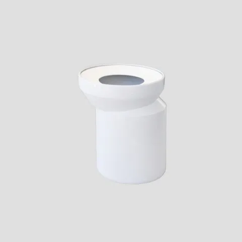 WC-Exzenterstutzen DN100, weiß